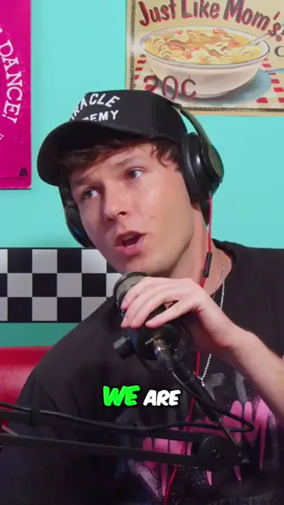 A vertical clip exported from GPT-Video, titled “Studio podcast clip with highlighted captions”, with word-by-word captions
